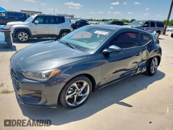 2020 Hyundai Veloster Premium z VIN KMHTG6AF3LU021562, wystawiony jako Copart lot #60529525 z przebiegiem 15 167 mil mil oraz Szkoda całkowita • Salvage title. Historia ofert i sprzedaży dostępna na DreamBid. Obrazek 1.