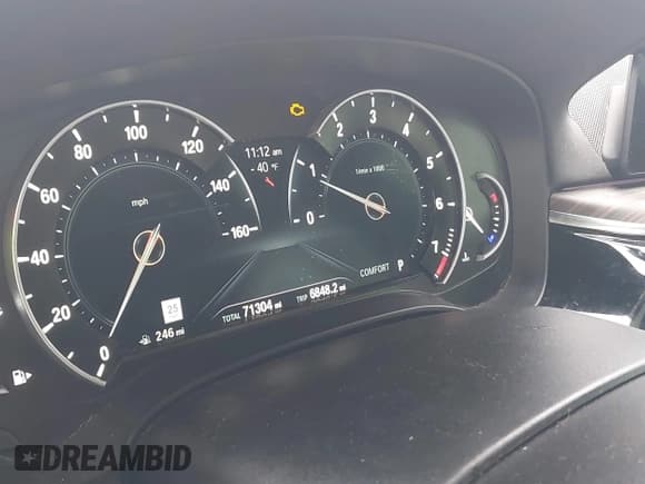 ✅ 2018 BMW 5 Series 530i xDrive • VIN: WBAJA7C54JWC75287 • Lot: 43592847. Listed on IAAI with 71,304 mi. Free auction sales archive from the USA and detailed vehicle history report at DreamBid. Image 7.