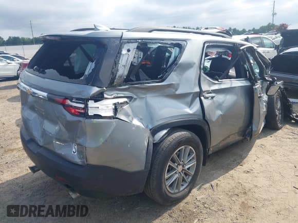 ✅ 2023 Chevrolet Traverse LT Cloth • VIN: 1GNEVMKW6PJ213899 • Lot: 42864881. Listed on IAAI with Not provided. Free auction sales archive from the USA and detailed vehicle history report at DreamBid. Image 4.