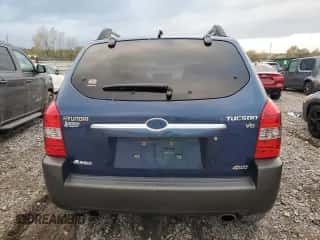 2005 Hyundai Tucson GLS z VIN KM8JN72D85U131798, wystawiony jako Copart lot #79274634 z przebiegiem 122 271 mil mil oraz Szkoda całkowita • Salvage title. Historia ofert i sprzedaży dostępna na DreamBid. Obrazek 6.