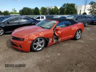 2012 Chevrolet Camaro 2LT z VIN 2G1FC3D30C9117653, wystawiony jako Copart lot #69488415 z przebiegiem 45 023 mil mil oraz Szkoda całkowita • Salvage title. Historia ofert i sprzedaży dostępna na DreamBid. Obrazek 1.