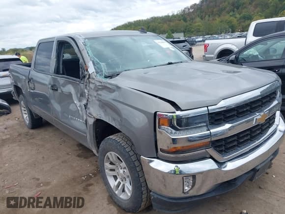 ✅ 2017 Chevrolet Silverado 1500 LT • VIN: 3GCUKRECXHG162535 • Lot: 43368096. Listed on IAAI with 89,576 mi. Free auction sales archive from the USA and detailed vehicle history report at DreamBid. Image 1.