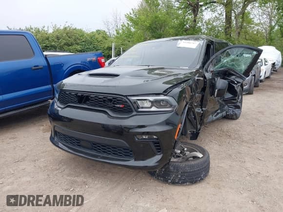 ✅ 2022 Dodge Durango R/T • VIN: 1C4SDHCT9NC192123 • Lot: 42200707. Listed on IAAI with 23,241 mi. Free auction sales archive from the USA and detailed vehicle history report at DreamBid. Image 2.