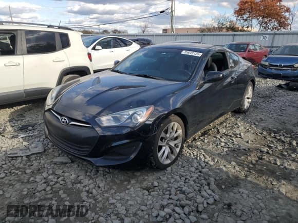 ✅ 2013 Hyundai Genesis Coupe Premium • VIN: KMHHT6KD7DU108641 • Lot: 89649125. Wystawiony na Copart z przebiegiem 87 317 mil. Bezpłatny archiwum sprzedaży aukcyjnych z USA i szczegółowy raport historii pojazdu na DreamBid. Zdjęcie 1.