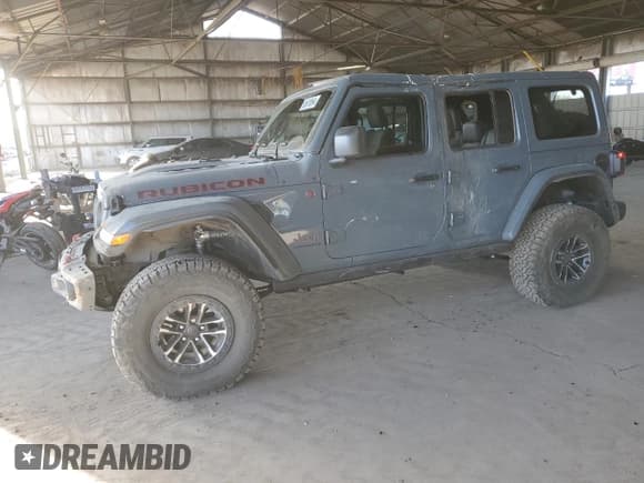 ✅ 2024 Jeep Wrangler Rubicon X • VIN: 1C4RJXFGXRW247781 • Lot: 85879564. Listed on Copart with 2,661 mi. Free auction sales archive from the USA and detailed vehicle history report at DreamBid. Image 1.