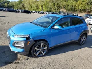 ✅ 2020 Hyundai Kona Limited • VIN: KM8K3CA58LU465405 • Лот: 71866495. Опубликован ранее на Copart с пробегом 48 986 миль. Бесплатный доступ к архиву аукционных продаж из США и подробный отчёт об истории автомобиля на DreamBid. Изображение 1.