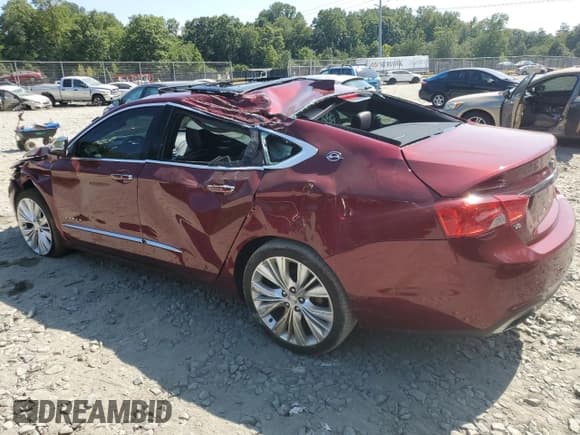 ✅ 2016 Chevrolet Impala LTZ • VIN: 2G1145S30G9145643 • Лот: 68797074. Опубликован ранее на Copart с пробегом 109 818 миль. Бесплатный доступ к архиву аукционных продаж из США и подробный отчёт об истории автомобиля на DreamBid. Изображение 2.