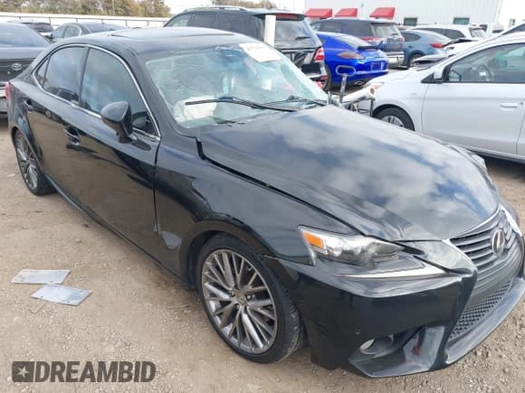 ✅ 2014 Lexus IS 250 • VIN: JTHBF1D26E5005642 • Lot: 43710963. Listed on IAAI with 125,803 mi. Free auction sales archive from the USA and detailed vehicle history report at DreamBid. Image 1.