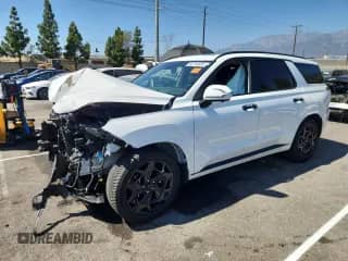 2022 Hyundai Palisade Calligraphy z VIN KM8R74HE2NU477048, wystawiony jako Copart lot #80704835 z przebiegiem Nie podano mil oraz Szkoda całkowita • Salvage title. Historia ofert i sprzedaży dostępna na DreamBid. Obrazek 1.