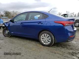 2020 Hyundai Accent SE with VIN 3KPC24A61LE112142, listed as a Copart auction lot 70486452 with 8,297 mi miles and . Bid and sale history available at DreamBid. Image 2.