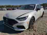 2021 Hyundai Sonata N Line z VIN 5NPEK4JCXMH106173, wystawiony jako Copart lot #63964922 z przebiegiem 33 565 mil mil oraz . Historia ofert i sprzedaży dostępna na DreamBid. Obrazek 2.