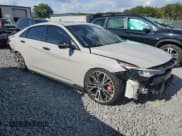 ✅ 2022 Hyundai Elantra • VIN: KMHLW4AK8NU008829 • Lot: 80298245. Listed on Copart with 31,000 mi. Free auction sales archive from the USA and detailed vehicle history report at DreamBid. Image 4.