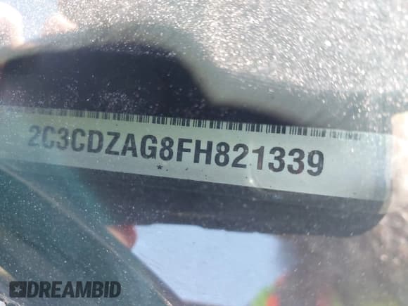 ✅ 2015 Dodge Challenger SXT • VIN: 2C3CDZAG8FH821339 • Лот: 43333734. Опубликован ранее на IAAI с пробегом 219 176 миль. Бесплатный доступ к архиву аукционных продаж из США и подробный отчёт об истории автомобиля на DreamBid. Изображение 9.