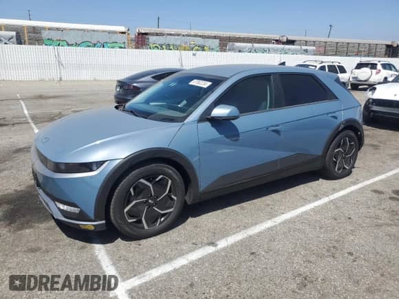 2022 Hyundai Ioniq 5 SE with VIN KM8KM4AEXNU055713, listed as a Copart auction lot 67062234 with 46,145 mi miles and Salvage title. Bid and sale history available at DreamBid. Image 1.