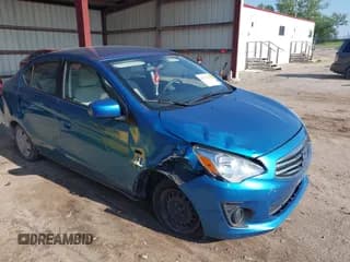 ✅ 2019 Mitsubishi Mirage ES • VIN: ML32F3FJXKHF12674 • Lot: 42373288. Listed on IAAI with 52,274 mi. Free auction sales archive from the USA and detailed vehicle history report at DreamBid. Image 1.