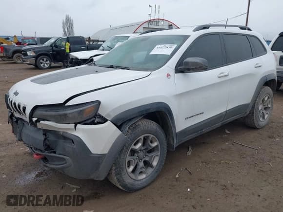 ✅ 2019 Jeep Cherokee Trailhawk Elite • VIN: 1C4PJMBX1KD476881 • Lot: 41922450. Listed on IAAI with 75,248 mi. Free auction sales archive from the USA and detailed vehicle history report at DreamBid. Image 16.