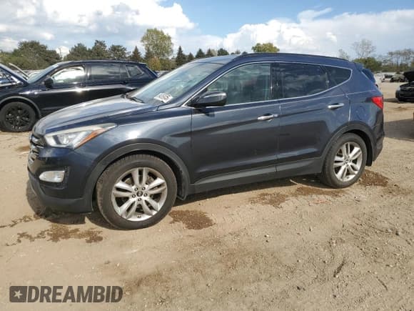 ✅ 2013 Hyundai Santa Fe Sport • VIN: 5XYZU3LAXDG016143 • Lot: 84069835. Listed on Copart with 123,787 mi. Free auction sales archive from the USA and detailed vehicle history report at DreamBid. Image 1.