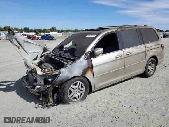 ✅ 2006 Honda Odyssey EX-L • VIN: 5FNRL38646B414580 • Lot: 65815085. Listed on Copart with Not provided. Free auction sales archive from the USA and detailed vehicle history report at DreamBid. Image 1.