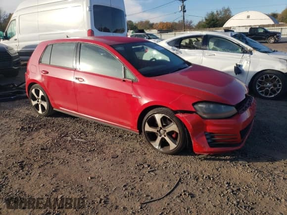 ✅ 2015 Volkswagen Golf GTI S • VIN: 3VW4T7AU4FM007555 • Lot: 90254165. Listed on Copart with 116,801 mi. Free auction sales archive from the USA and detailed vehicle history report at DreamBid. Image 4.