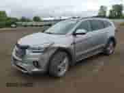 2017 Hyundai Santa Fe SE Ultimate z VIN KM8SRDHF7HU245182, wystawiony jako Copart lot #70010215 z przebiegiem 102 086 mil mil oraz Szkoda całkowita • Salvage title. Historia ofert i sprzedaży dostępna na DreamBid. Obrazek 1.