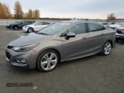 ✅ 2017 Chevrolet Cruze Premier • VIN: 1G1BF5SM9H7206904 • Лот: 91249745. Опубликован ранее на Copart с пробегом 64 345 миль. Бесплатный доступ к архиву аукционных продаж из США и подробный отчёт об истории автомобиля на DreamBid. Изображение 1.