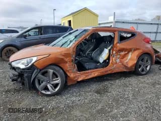 ✅ 2013 Hyundai Veloster Turbo • VIN: KMHTC6AE0DU158303 • Lot: 85316404. Wystawiony na Copart z przebiegiem 108 534 mil. Bezpłatny archiwum sprzedaży aukcyjnych z USA i szczegółowy raport historii pojazdu na DreamBid. Zdjęcie 1.