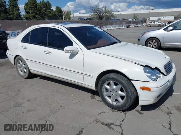 ✅ 2003 Mercedes-Benz C 240 • VIN: WDBRF61J93E012928 • Lot: 41953644. Listed on IAAI with Not provided. Free auction sales archive from the USA and detailed vehicle history report at DreamBid. Image 1.
