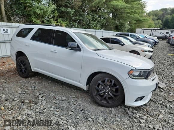✅ 2019 Dodge Durango GT Plus • VIN: 1C4RDJDG6KC848412 • Lot: 66179995. Listed on Copart with 57,241 mi. Free auction sales archive from the USA and detailed vehicle history report at DreamBid. Image 4.