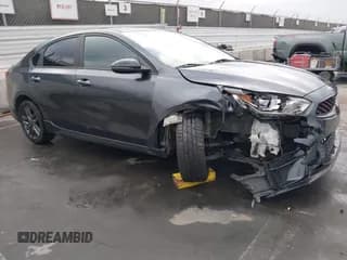 ✅ 2021 Kia Forte GT-Line • VIN: 3KPF34AD8ME408642 • Lot: 43399018. Listed on IAAI with 54,974 mi. Free auction sales archive from the USA and detailed vehicle history report at DreamBid. Image 1.