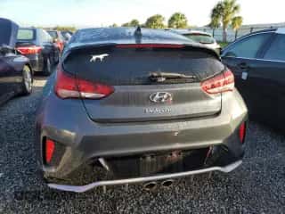 2020 Hyundai Veloster Turbo Ultimate с VIN KMHTH6AB7LU030565, выставлен на аукционе Copart как лот 73949414 с пробегом Не указан миль и Списание • Salvage title. История ставок и продаж доступна на DreamBid. Изображение 6.