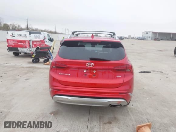 ✅ 2022 Hyundai Santa Fe Calligraphy • VIN: 5NMS54AL5NH455153 • Lot: 43854316. Listed on IAAI with 19,879 mi. Free auction sales archive from the USA and detailed vehicle history report at DreamBid. Image 17.