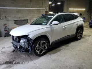 ✅ 2023 Hyundai Tucson Limited • VIN: 5NMJECAE7PH280687 • Lot: 90870835. Listed on Copart with 30,042 mi. Free auction sales archive from the USA and detailed vehicle history report at DreamBid. Image 1.