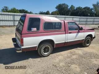 1992 Chevrolet S-10 с VIN 1GCCS14A4N8217558, выставлен на аукционе Copart как лот 73442624 с пробегом 130 835 миль миль и Списание • Salvage title. История ставок и продаж доступна на DreamBid. Изображение 3.