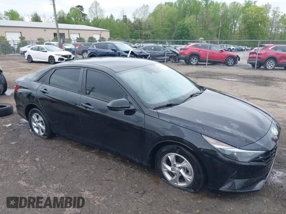 ✅ 2021 Hyundai Elantra SE • VIN: KMHLL4AGXMU105372 • Lot: 42045638. Listed on IAAI with 60,334 mi. Free auction sales archive from the USA and detailed vehicle history report at DreamBid. Image 1.