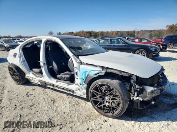 ✅ 2018 BMW M3 • VIN: WBS8M9C53J5K99774 • Lot: 92917515. Listed on Copart with Not provided. Free auction sales archive from the USA and detailed vehicle history report at DreamBid. Image 4.