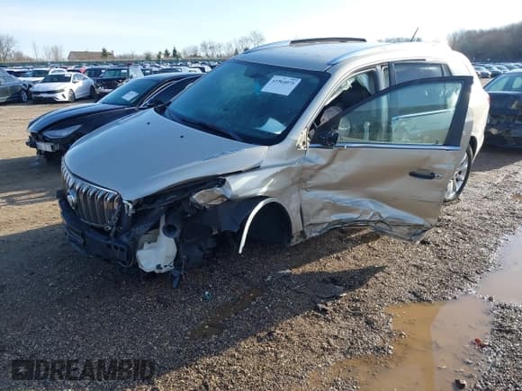✅ 2013 Buick Enclave Premium • VIN: 5GAKVDKD5DJ198142 • Lot: 41964075. Listed on IAAI with 179,229 mi. Free auction sales archive from the USA and detailed vehicle history report at DreamBid. Image 2.