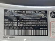 ✅ 2015 Mercedes-Benz C 300 Luxury • VIN: 55SWF4KB2FU016207 • Lot: 93934595. Listed on Copart with 167,632 mi. Free auction sales archive from the USA and detailed vehicle history report at DreamBid. Image 12.