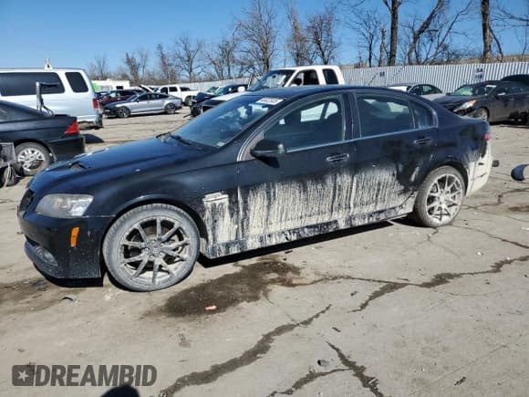 ✅ 2009 Pontiac G8 GT • VIN: 6G2EC57Y89L158353 • Лот: 85343045. Опубликован ранее на Copart с пробегом 131 707 миль. Бесплатный доступ к архиву аукционных продаж из США и подробный отчёт об истории автомобиля на DreamBid. Изображение 1.