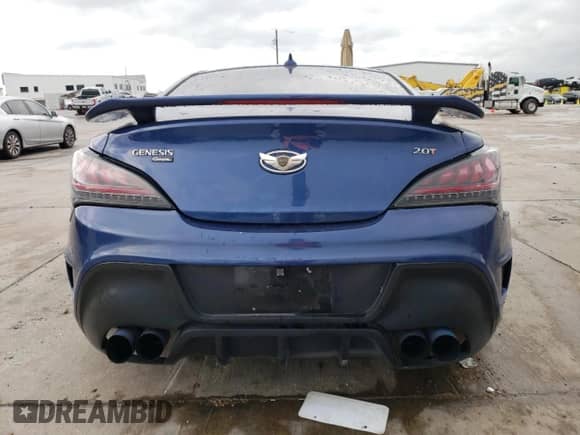 2014 Hyundai Genesis Coupe 2.0T с VIN KMHHT6KD1EU114887, выставлен на аукционе Copart как лот 52775804 с пробегом 76 891 миль миль и Списание • Salvage title. История ставок и продаж доступна на DreamBid. Изображение 6.