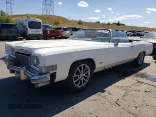 ✅ 1976 Cadillac Eldorado • VIN: 6L67S4Q405945 • Lot: 73257834. Listed on Copart with 98,761 mi. Free auction sales archive from the USA and detailed vehicle history report at DreamBid. Image 1.