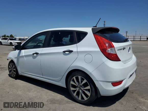✅ 2015 Hyundai Accent Sport • VIN: KMHCU5AE2FU226837 • Lot: 54444225. Listed on Copart with 99,244 mi miles. Access the free auction sales archive from the USA and view a detailed vehicle history report at DreamBid. Image 2.