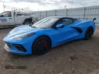 2024 Chevrolet Corvette 3LT с VIN 1G1YC3D48R5117357, выставлен на аукционе Copart как лот 60719644 с пробегом 362 миль миль и Списание • Salvage title. История ставок и продаж доступна на DreamBid. Изображение 1.