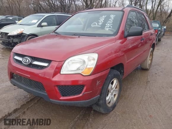 ✅ 2009 Kia Sportage EX • VIN: KNDJF723397631820 • Лот: 43910049. Опубликован ранее на IAAI с пробегом 158 848 миль. Бесплатный доступ к архиву аукционных продаж из США и подробный отчёт об истории автомобиля на DreamBid. Изображение 2.