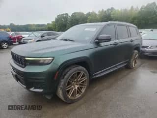 2021 Jeep Grand Cherokee Summit Reserve with VIN 1C4RJKEGXM8112317, listed as a Copart auction lot 81609985 with 64,432 mi miles and Salvage title. Bid and sale history available at DreamBid. Image 1.