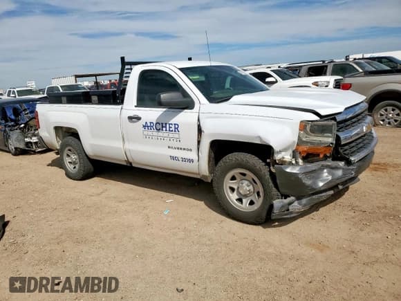 ✅ 2018 Chevrolet Silverado 1500 Work Truck • VIN: 1GCNCNEC3JZ203717 • Lot: 84374055. Wystawiony na Copart z przebiegiem 144 924 mil. Bezpłatny archiwum sprzedaży aukcyjnych z USA i szczegółowy raport historii pojazdu na DreamBid. Zdjęcie 4.