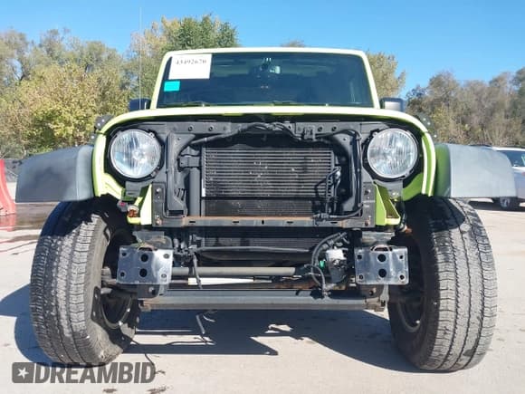✅ 2016 Jeep Wrangler Sport • VIN: 1C4AJWAG2GL348584 • Lot: 43492670. Listed on IAAI with 93,047 mi. Free auction sales archive from the USA and detailed vehicle history report at DreamBid. Image 6.