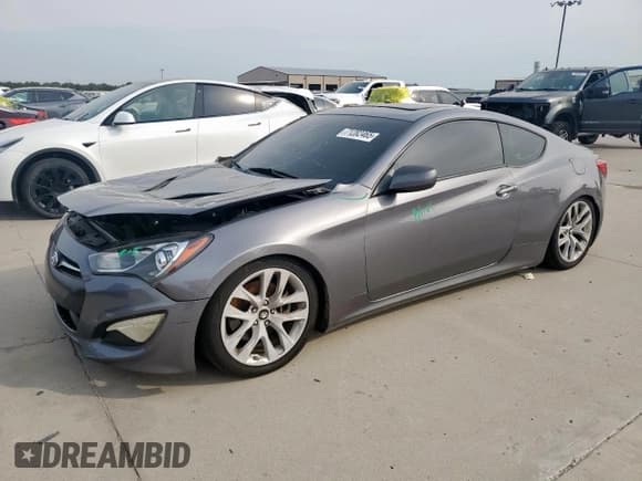 ✅ 2014 Hyundai Genesis Coupe 2.0T • VIN: KMHHT6KD8EU115406 • Lot: 71282465. Listed on Copart with 136,065 mi. Free auction sales archive from the USA and detailed vehicle history report at DreamBid. Image 1.