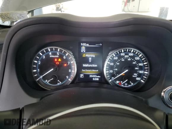 ✅ 2021 Infiniti Q60 Luxe • VIN: JN1EV7KL9MM470097 • Lot: 60541795. Listed on Copart with 39,493 mi. Free auction sales archive from the USA and detailed vehicle history report at DreamBid. Image 9.