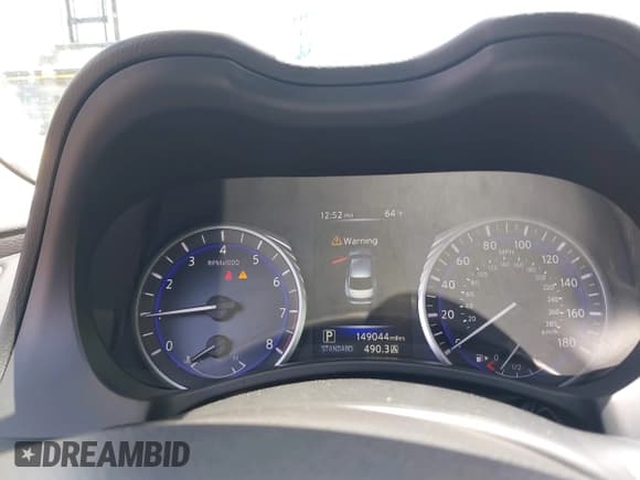 ✅ 2016 Infiniti Q50 Premium • VIN: JN1CV7AP8GM203467 • Lot: 42225317. Wystawiony na IAAI z przebiegiem 149 044 mil. Bezpłatny archiwum sprzedaży aukcyjnych z USA i szczegółowy raport historii pojazdu na DreamBid. Zdjęcie 7.