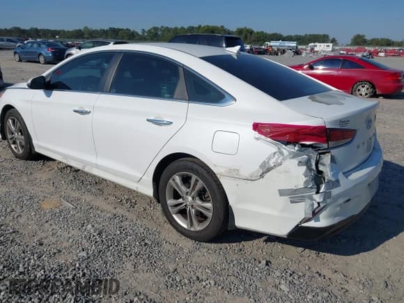 ✅ 2018 Hyundai Sonata SEL • VIN: 5NPE34AF0JH627356 • Lot: 43206201. Listed on IAAI with 128,773 mi. Free auction sales archive from the USA and detailed vehicle history report at DreamBid. Image 3.